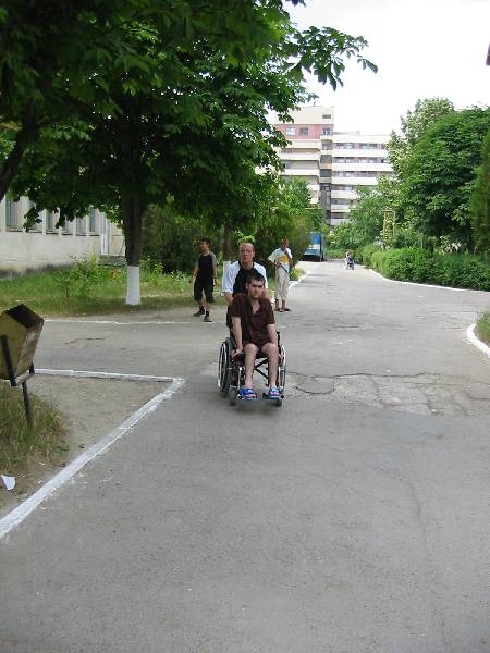 Pupils in the schoolyard