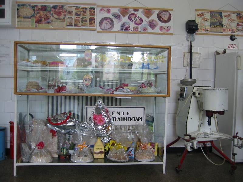 Pastry work room