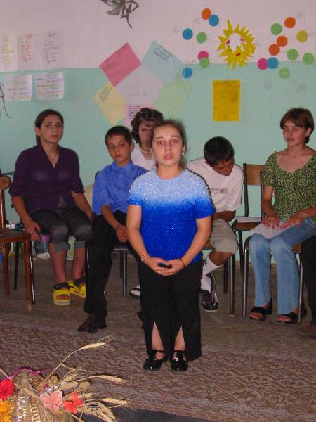 End of term festivity (pupils in the 6th grade)