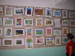 Exhibition with paintings made by our pupils